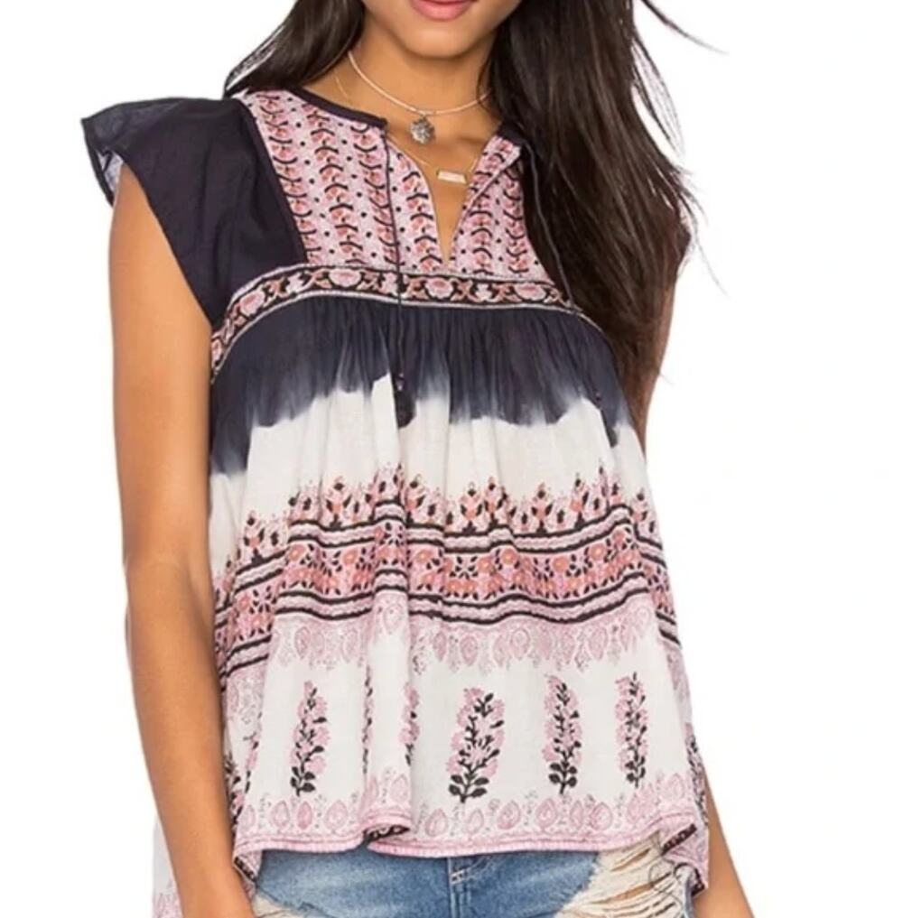Ulla Johnson Dawn flowy boho Top